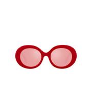 Stijlvolle Zonnebril Dg4448 3088E4 Dolce & Gabbana , Red , Dames