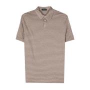 Stijlvolle Polos en T-shirts Zanone , Beige , Heren