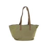 Pre-owned Nylon prada-bags Prada Vintage , Beige , Dames