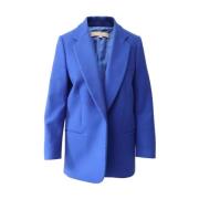 Pre-owned Wool outerwear Michael Kors Pre-owned , Blue , Dames