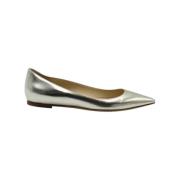 Pre-owned Leather heels Jimmy Choo Pre-owned , Gray , Dames