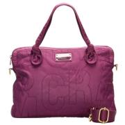 Pre-owned Canvas handbags Marc Jacobs Pre-owned , Purple , Dames