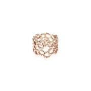 Pre-owned Rose Gold rings Dior Vintage , Yellow , Dames
