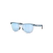 Blauwe Vierkante Zonnebril UV-Beschermende Lenzen Oakley , Blue , Unis...