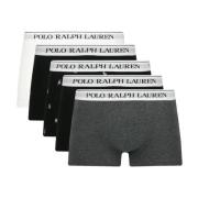 5 Stretch Boxers Set - Zwart Ralph Lauren , Multicolor , Heren