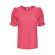 Puff Top  Paradise Only , Pink , Dames