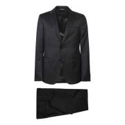 Stijlvol Herenpak Ermenegildo Zegna , Black , Heren