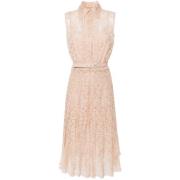 Rose Dust Elegant Dress Ermanno Scervino , Pink , Dames
