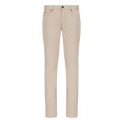 Stijlvolle Denim Jeans in Tejano Kleur Emporio Armani , Beige , Dames