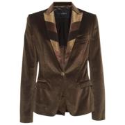 Pre-owned Velvet outerwear Dolce & Gabbana Pre-owned , Brown , Dames