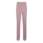 Roze Flared Broek Hebe Studio , Pink , Dames