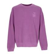 Iconische Crewneck Sweatshirt Obey , Purple , Heren