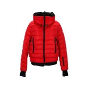 Pre-owned Nylon outerwear Moncler Pre-owned , Red , Dames