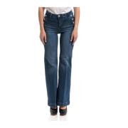 Flare Jeans met knopen Liu Jo , Blue , Dames