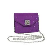 Pre-owned Satin celine-bags Celine Vintage , Purple , Dames