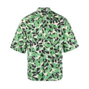 Beige Groene Shirt Dsquared2 , Multicolor , Heren
