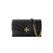 Leather wallets Tory Burch , Black , Dames