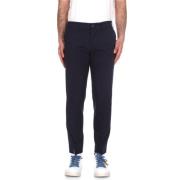 Leather Trousers Re-Hash , Blue , Heren