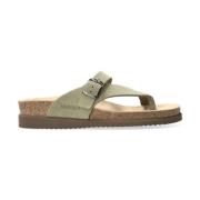 Groene Teenslippers Sale Chaplin Schoenen Mephisto , Green , Dames