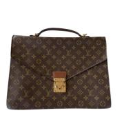 Pre-owned Canvas louis-vuitton-bags Louis Vuitton Vintage , Brown , Da...