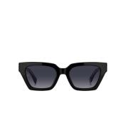 Cateye zonnebril met grijze gradient lenzen Tommy Hilfiger , Black , D...