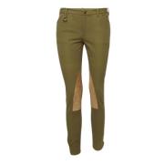 Pre-owned Suede bottoms Ralph Lauren Pre-owned , Green , Dames