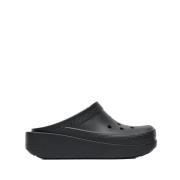 Klassieke Blunt Toe Schoenen Crocs , Black , Heren