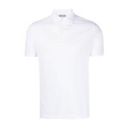 Witte Polo T-shirts en Polos Zanone , White , Heren