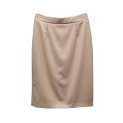 Pre-owned Wool bottoms Stella McCartney Pre-owned , Beige , Dames