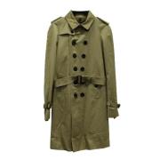 Pre-owned Cotton outerwear Burberry Vintage , Green , Heren