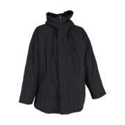 Pre-owned Polyester outerwear Balenciaga Vintage , Black , Heren