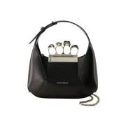 Pre-owned Leather handbags Alexander McQueen Pre-owned , Black , Dames