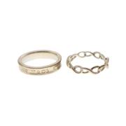 Pre-owned Metal rings Tiffany & Co. Pre-owned , Gray , Dames