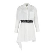 Pre-owned Cotton dresses JW Anderson Pre-owned , White , Dames
