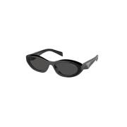 Stijlvolle zonnebril in donkergrijs Prada , Black , Heren