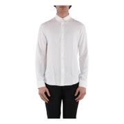 Formeel Viscose Overhemd voor Heren Patrizia Pepe , White , Heren
