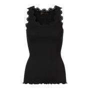 Kanten Top 5205 Zwart Rosemunde , Black , Dames