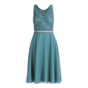 Short Dresses vera mont , Blue , Dames