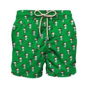 Snoopy Golf Zwemshorts Saint Barth , Green , Heren