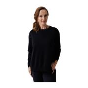 Schitterende Hals Sweater Fabiana Filippi , Black , Dames