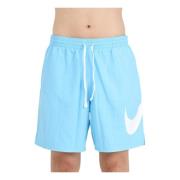 Zee Kleding Shorts Aqua Blauw Mannen Nike , Blue , Heren