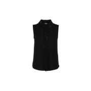 Stijlvolle Tanktop voor Vrouwen Liu Jo , Black , Dames