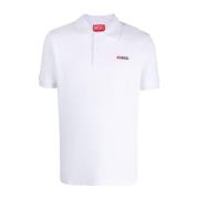 Witte T-shirts en Polos Diesel , White , Heren