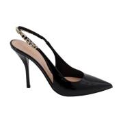 Lakleren Stiletto Hak Schoenen Gucci , Black , Dames