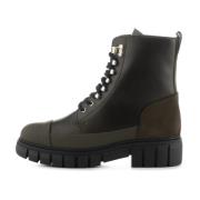 Rebel Veterschoen van leer Shoe the Bear , Green , Dames