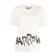 Casual Jersey T-shirt Barrow , Beige , Heren