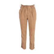 Pre-owned Fabric bottoms Isabel Marant Pre-owned , Beige , Dames