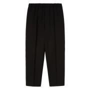 Verborgen Sluiting Tailored Broeken Jil Sander , Black , Heren