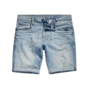 Slim Fit Short Mid Waist G-star , Blue , Heren