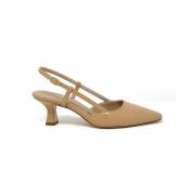 Crème Slingback Schoenen Frau , Beige , Dames